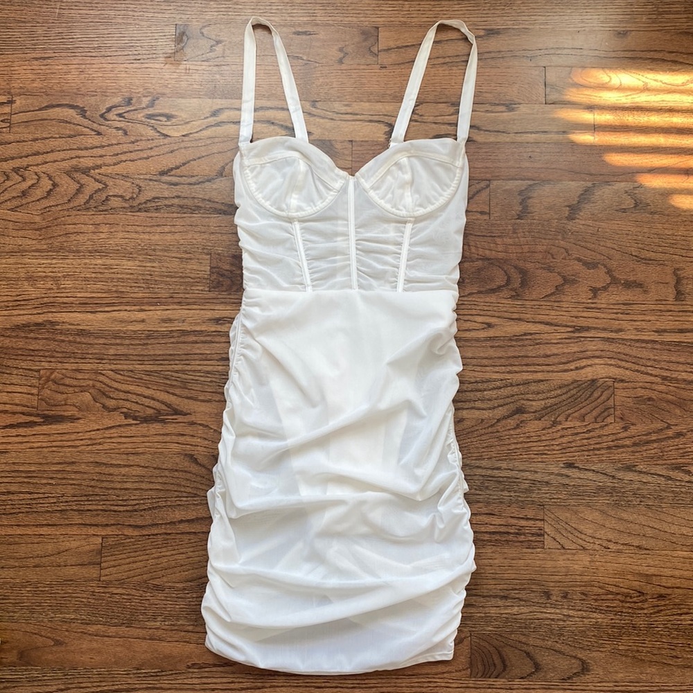 Oh Polly Sheer Perfection Mini Dress